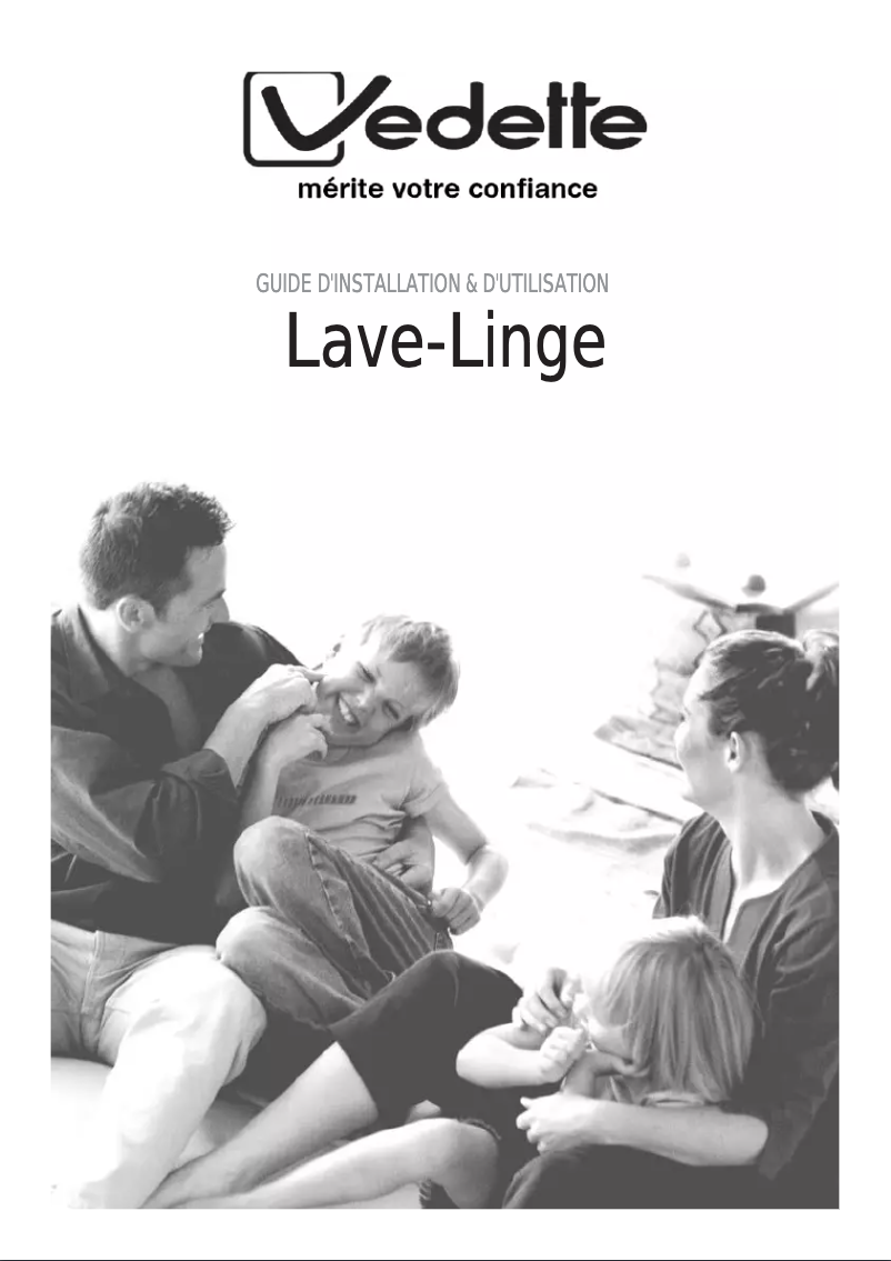 Page n°1 - Manuel utilisateur Vedette VLF842SW