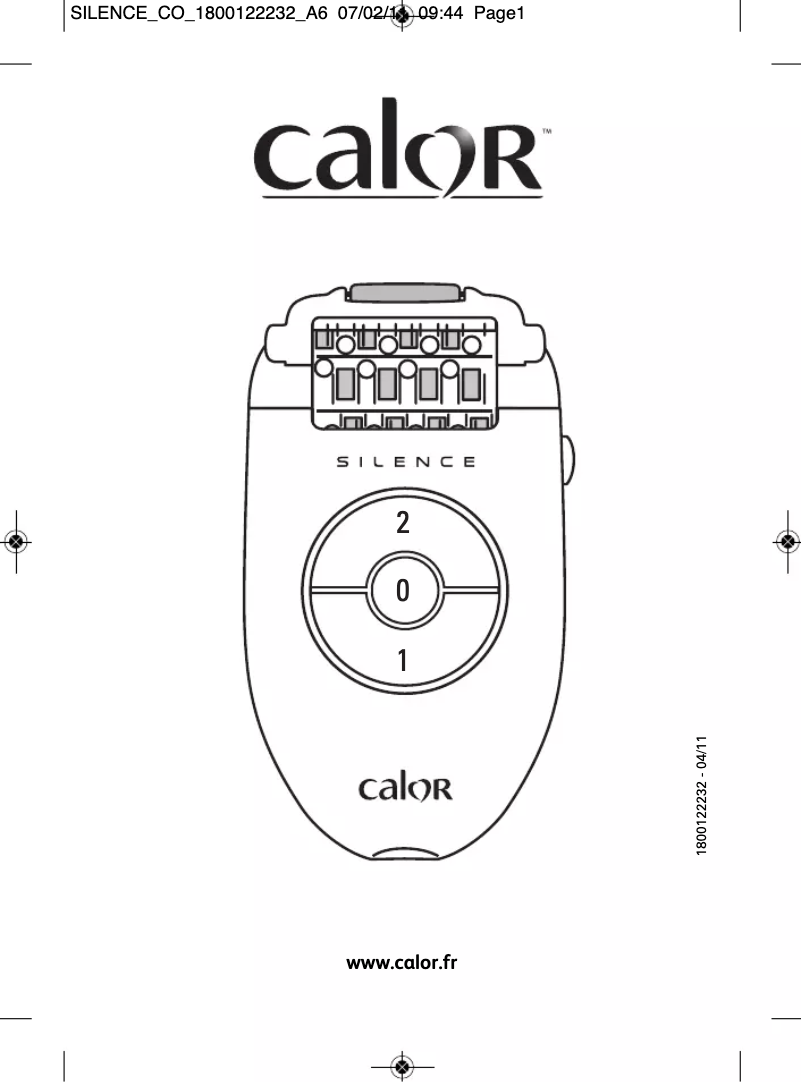 Page n°1 - Manuel utilisateur Calor EP5244C0
