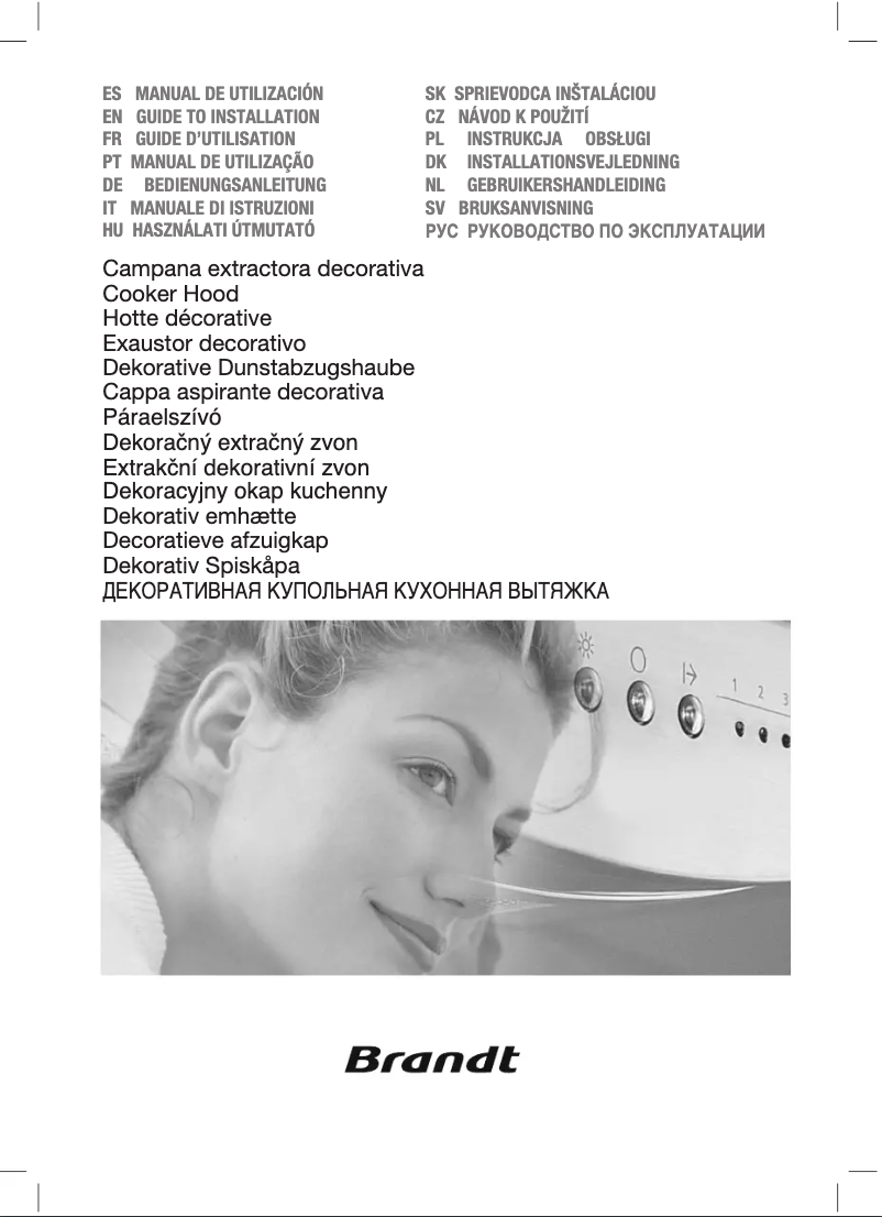Page 1 de la notice Manuel utilisateur Brandt AD1578X