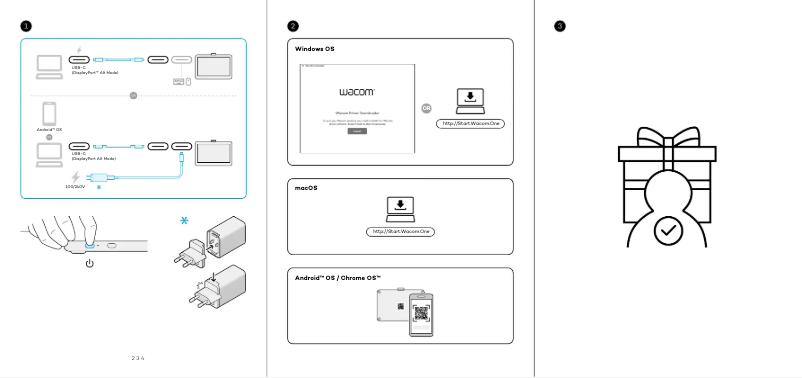 Image de la première page du manuel de l'appareil One 13 Touch