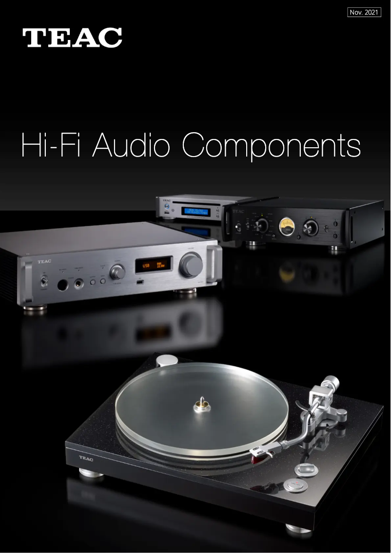 Page n°1 - Manuel utilisateur Teac TA-HS2