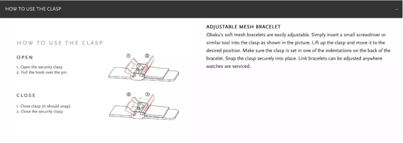 Page 1 of the manual User Manual Obaku Havre