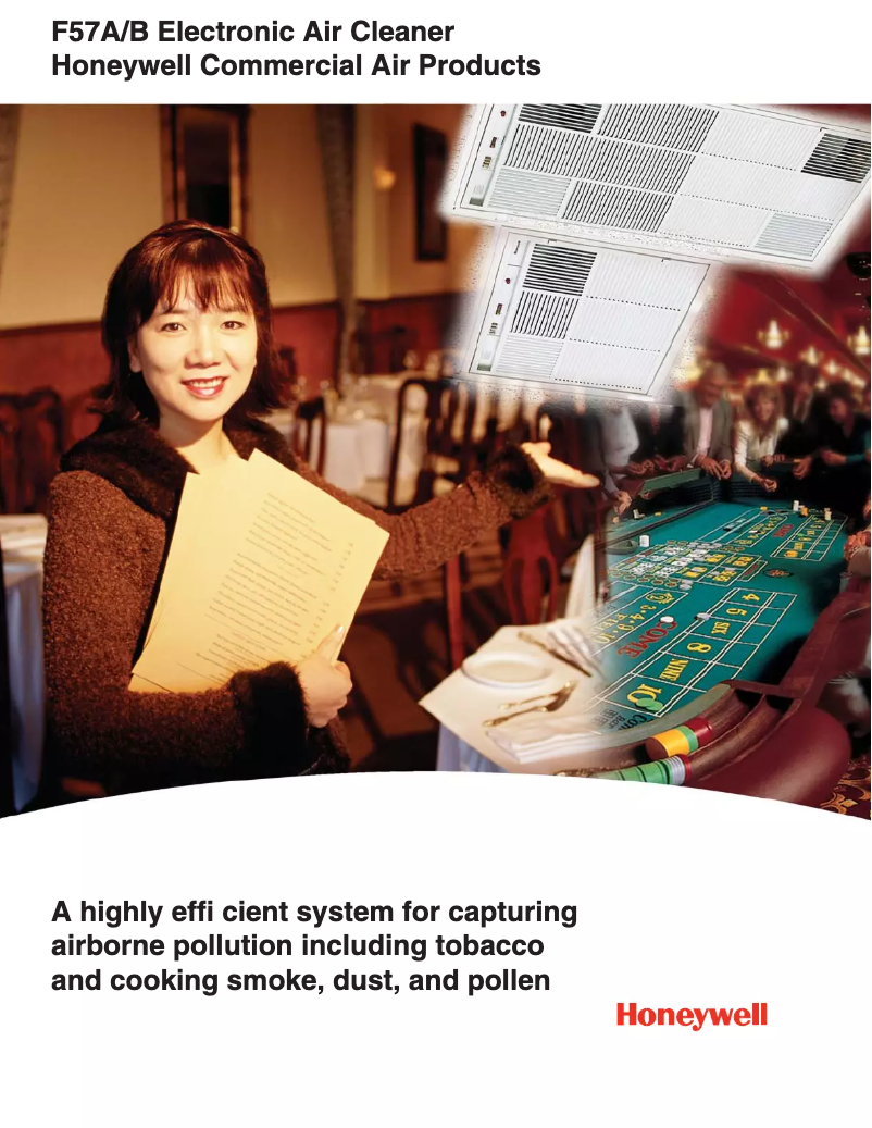 Page 1 de la notice Brochure Honeywell F57A1044