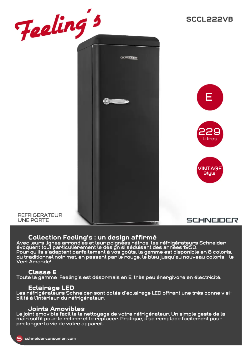 Image de la première page du manuel de l'appareil SCCL222VB