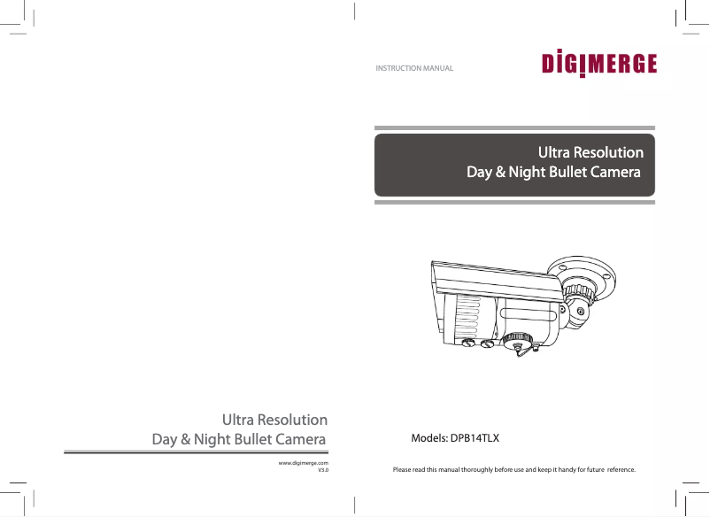 Página 1 del manual Manual de usuario Digimerge Pinnacle DPB14TLX