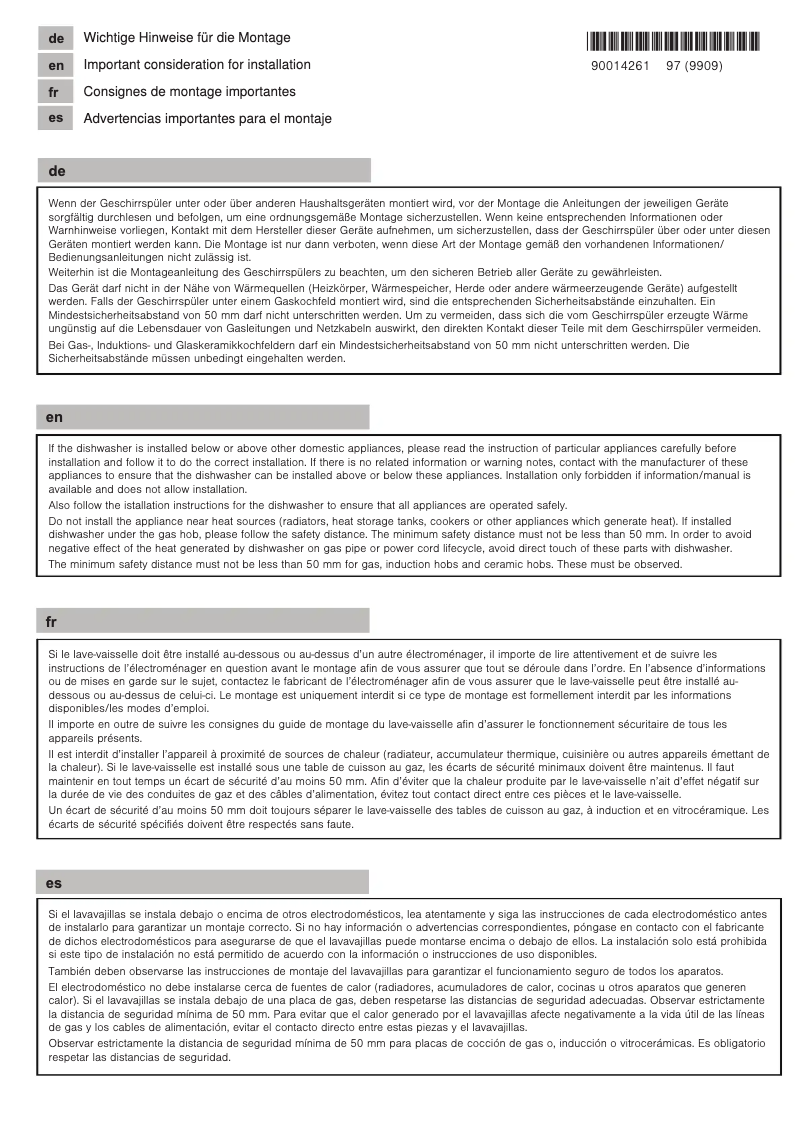 Page n°1 - Manuel utilisateur Siemens iQ500 SK75M522EU