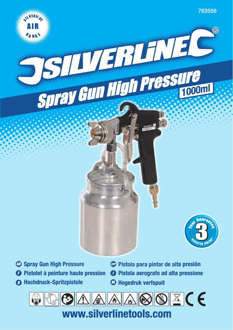 Page 1 de la notice Manuel utilisateur Silverline 763556