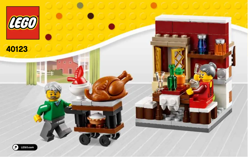 Page n°1 - Manuel utilisateur Lego Seasonal 40123