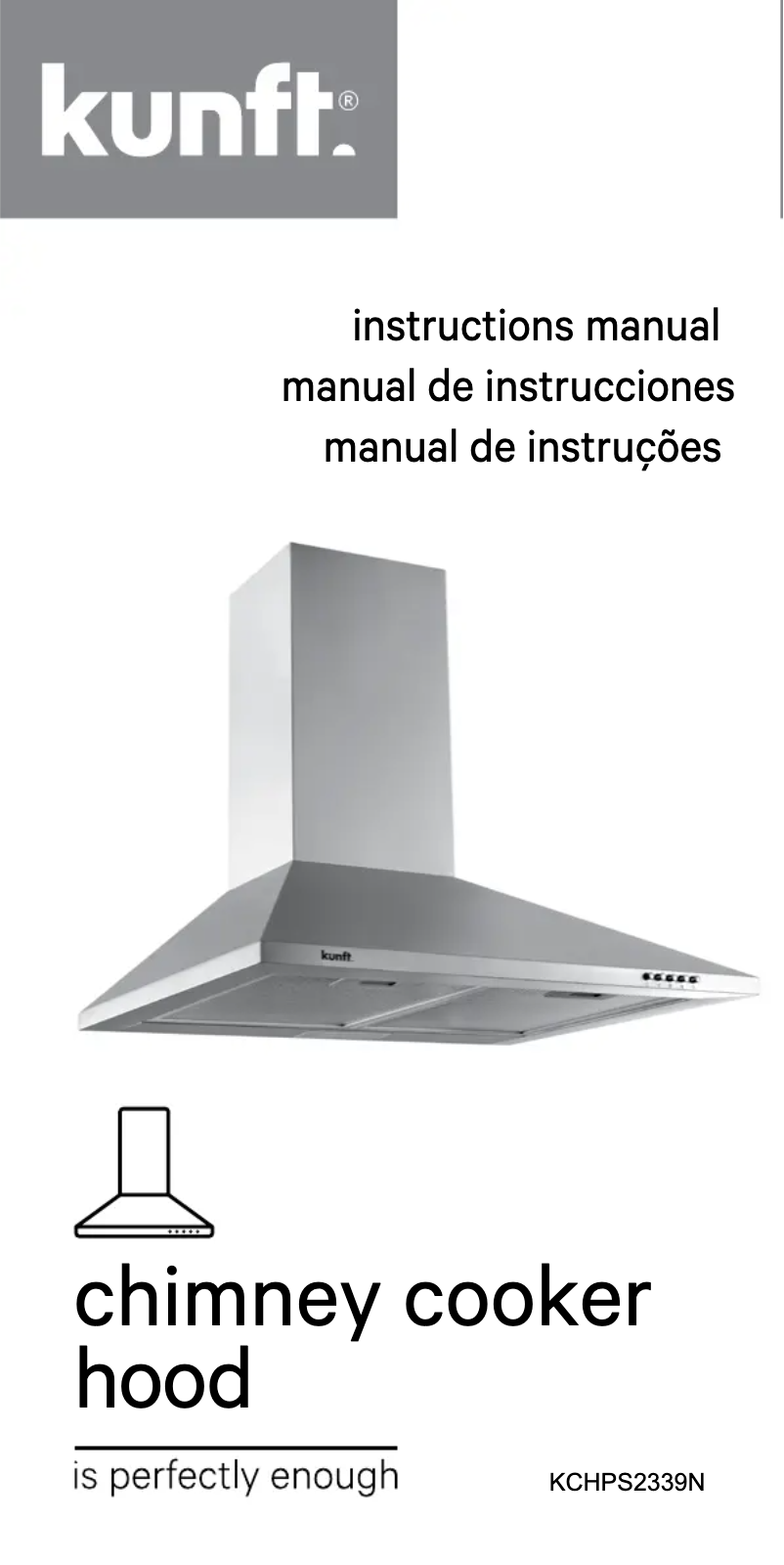 Page 1 de la notice Manuel utilisateur Kunft KCHPS2339N