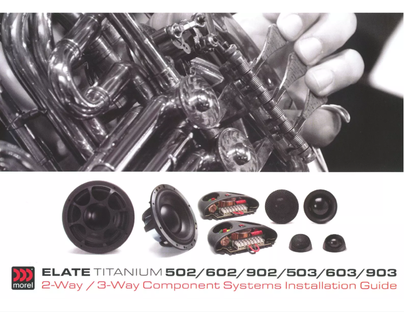 Page n°1 - Manuel utilisateur Morel MXT-380