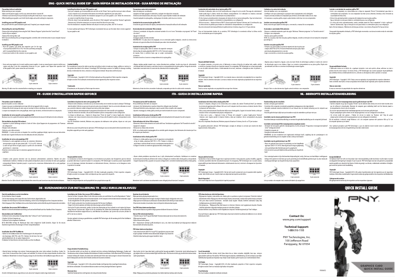 Imagen de la primera página del manual del dispositivo GeForce GTX 1660