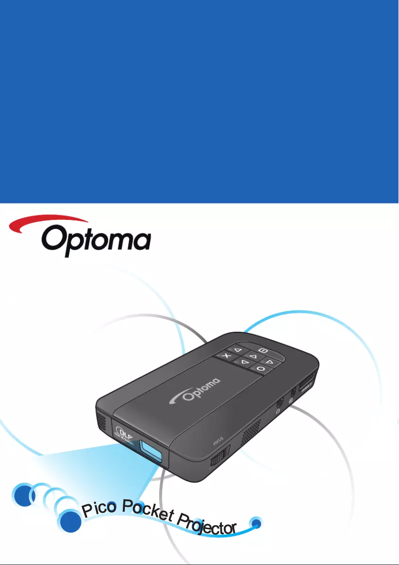 Page n°1 - Manuel utilisateur Optoma PICO PK201
