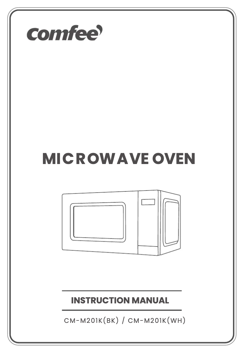 Page 1 de la notice Manuel utilisateur Comfee CM-M201K