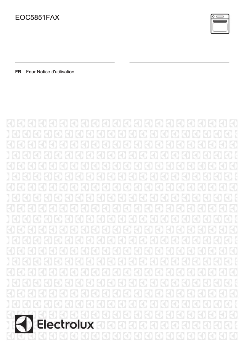 Image de la première page du manuel de l'appareil EOC5851AAX