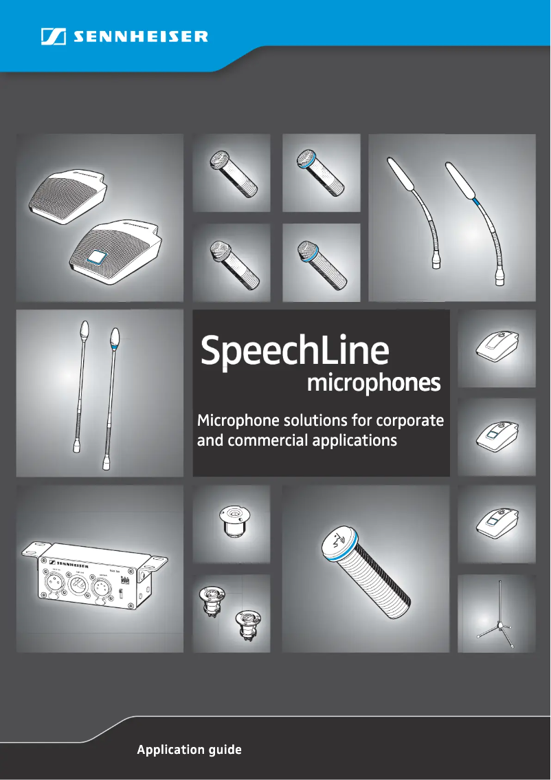 Page n°1 - Fiche technique Sennheiser MZH 30