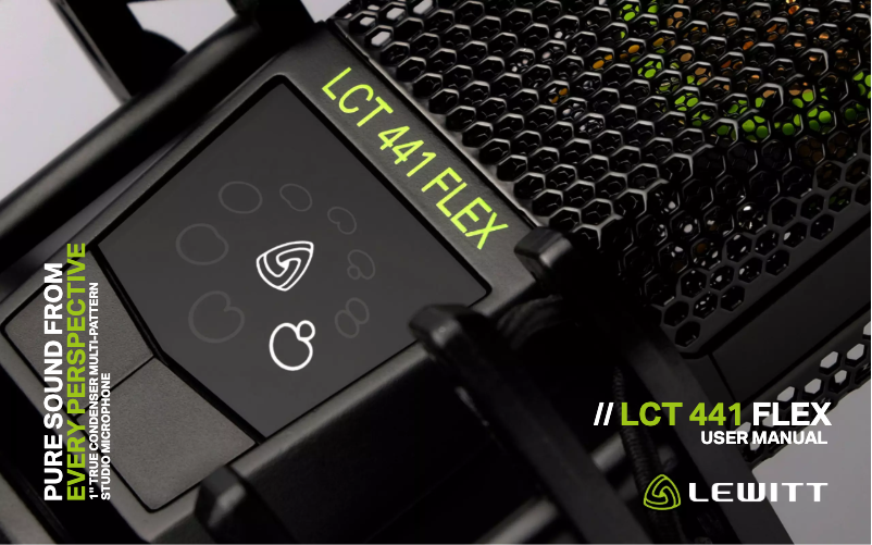 Image de la première page du manuel de l'appareil LCT 441 FLEX