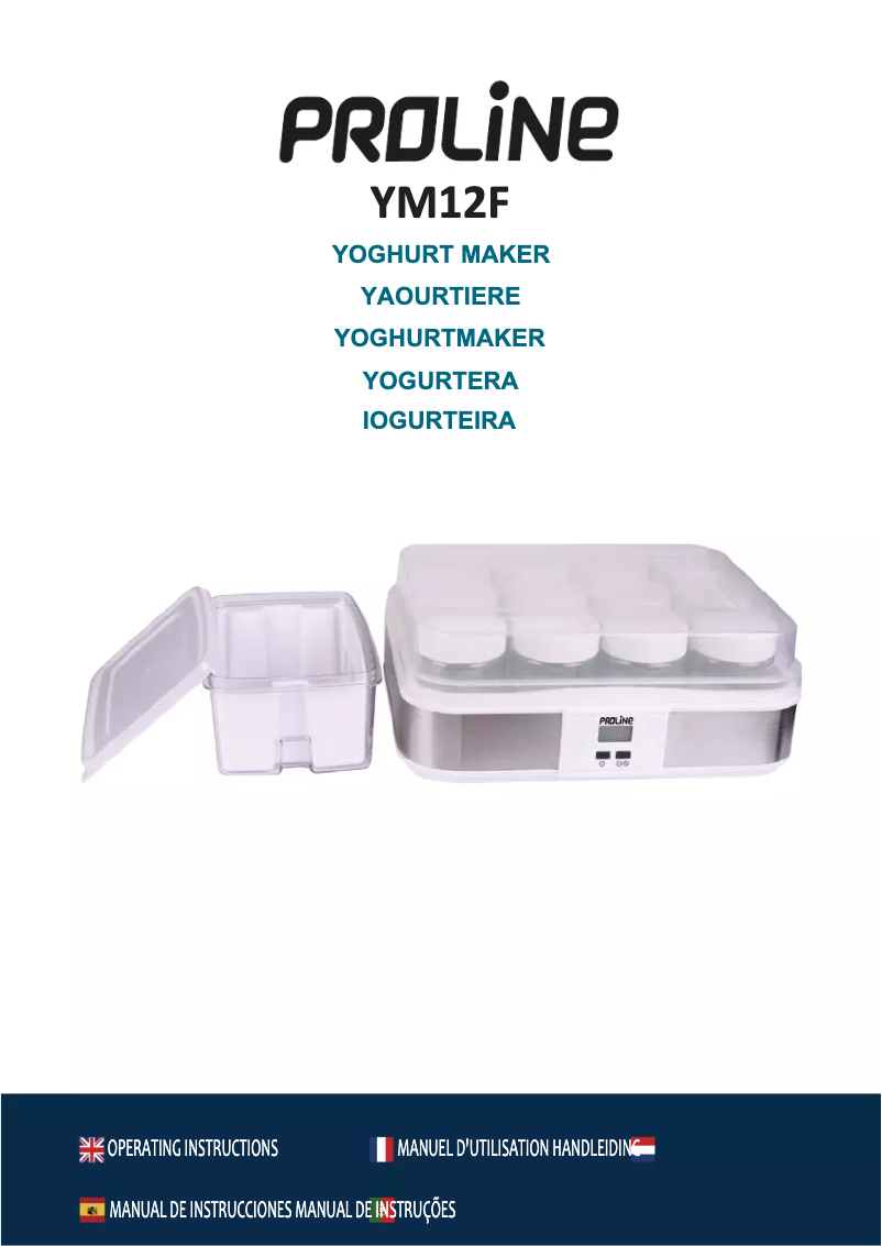 Image de la première page du manuel de l'appareil YM12F