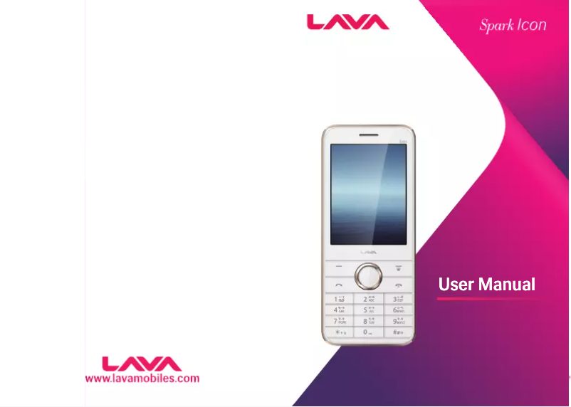 Image de la première page du manuel de l'appareil Spark Icon