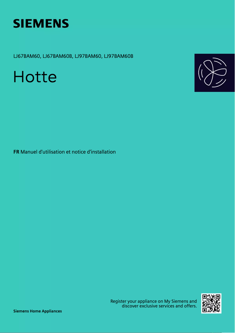 Page n°1 - Manuel utilisateur Siemens LJ67BAM60