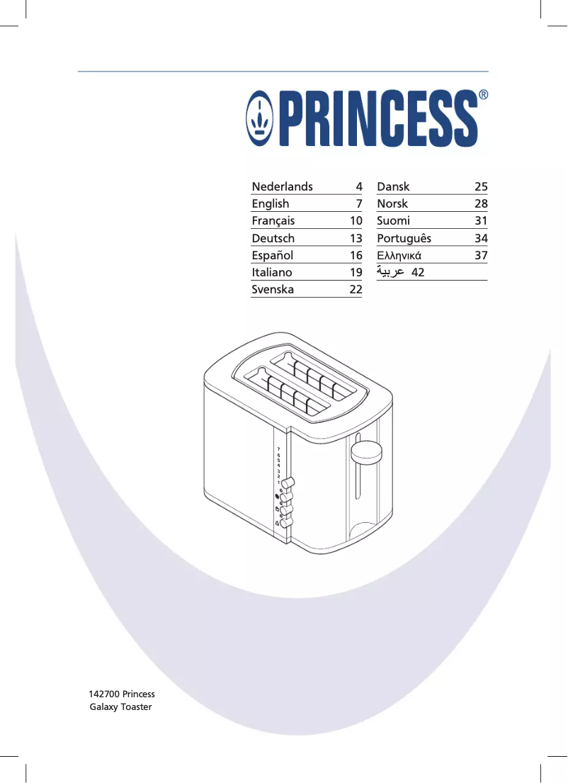 Página 1 del manual Manual de usuario Princess 142700