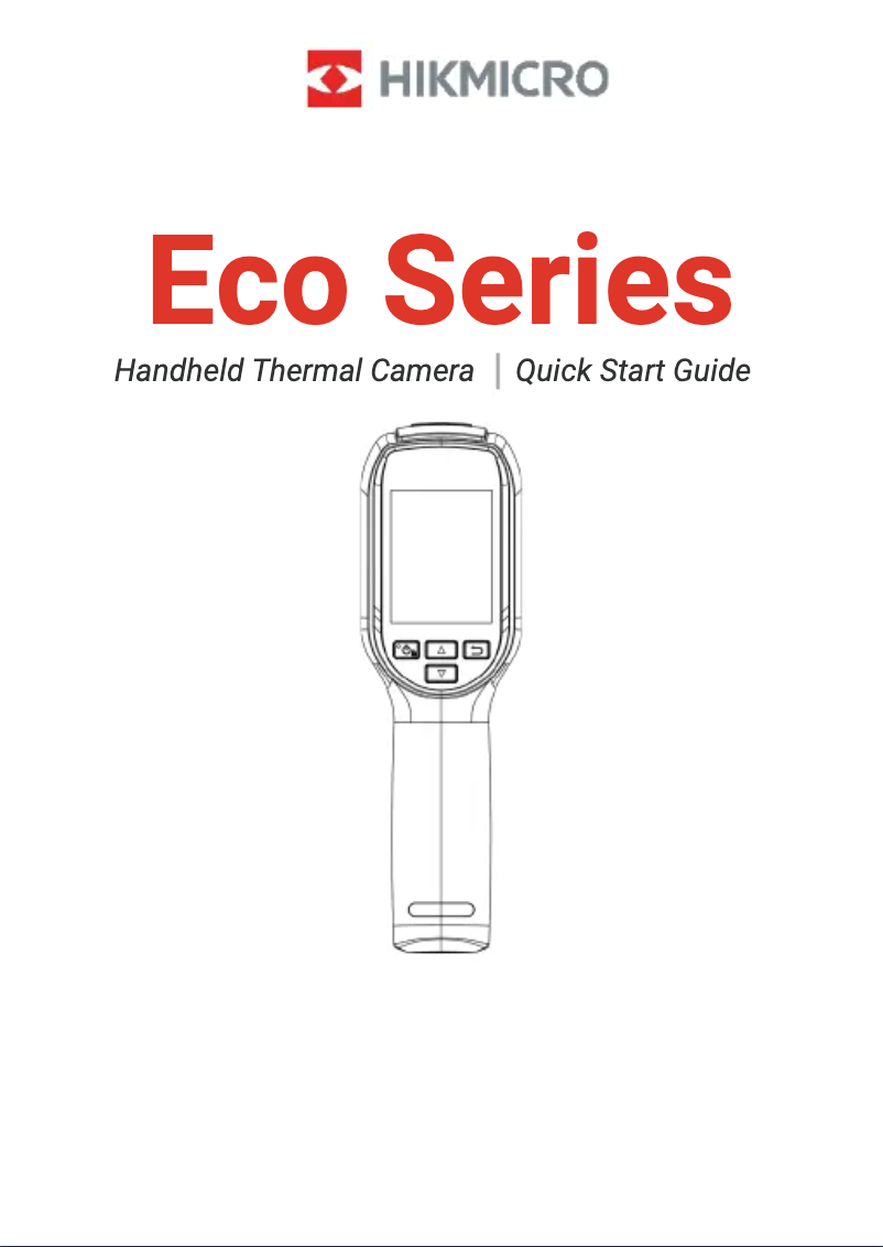 Image de la première page du manuel de l'appareil Eco-V