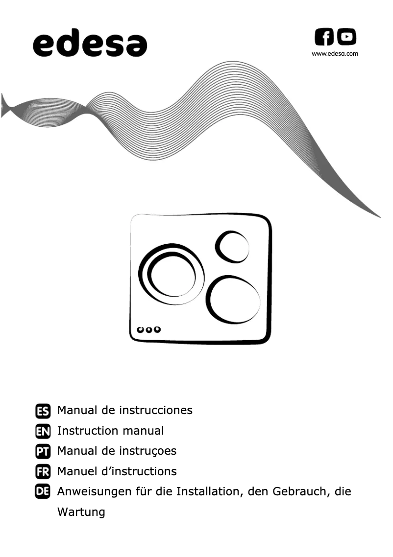 Page n°1 - Manuel utilisateur Edesa EIM-8430 R