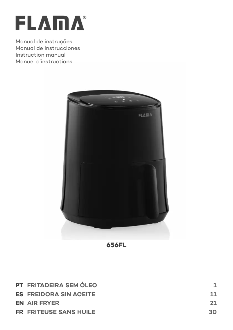 Imagen de la primera página del manual del dispositivo 656FL