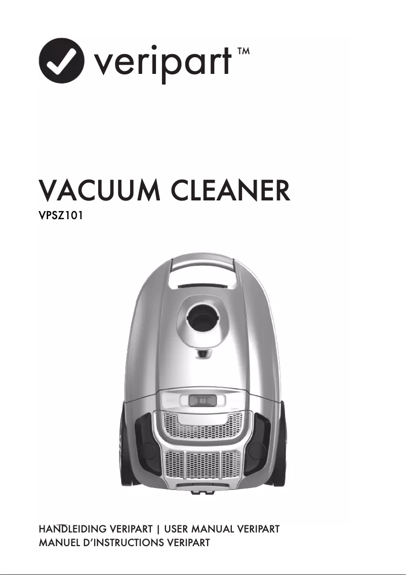 Página 1 del manual Manual de usuario Veripart VPSZ101