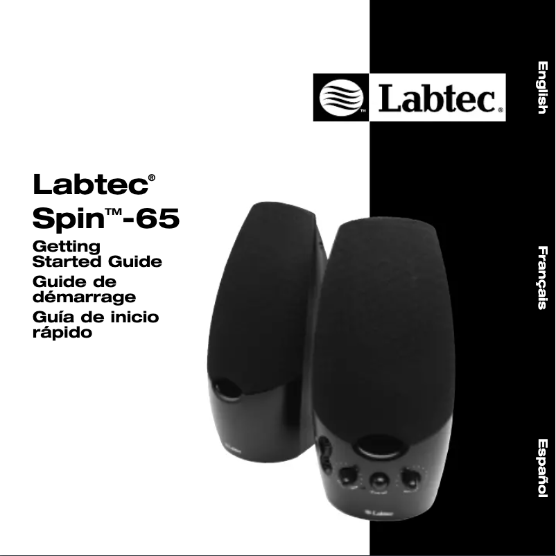 Image de la première page du manuel de l'appareil Spin 65