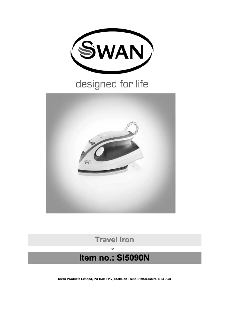 Página 1 del manual Manual de usuario Swan SI5090N