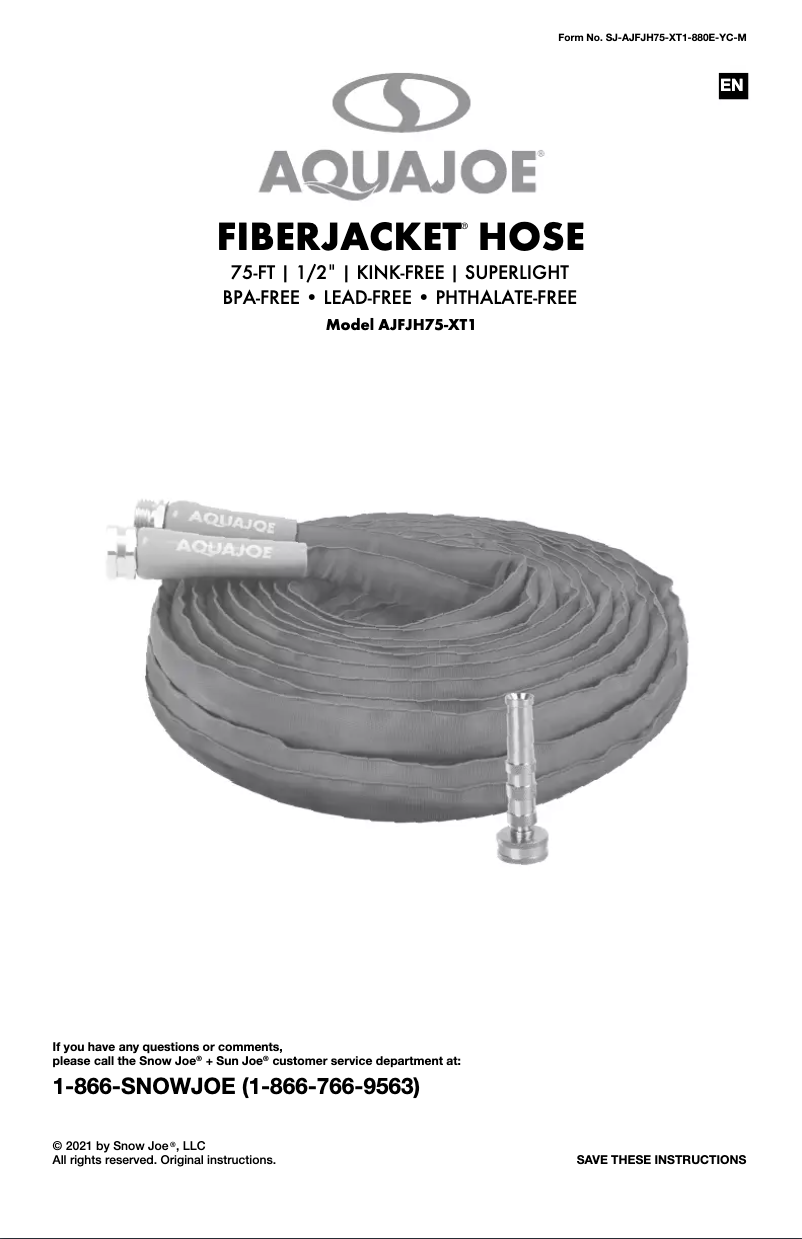 Imagen de la primera página del manual del dispositivo AJFJH75-XT1