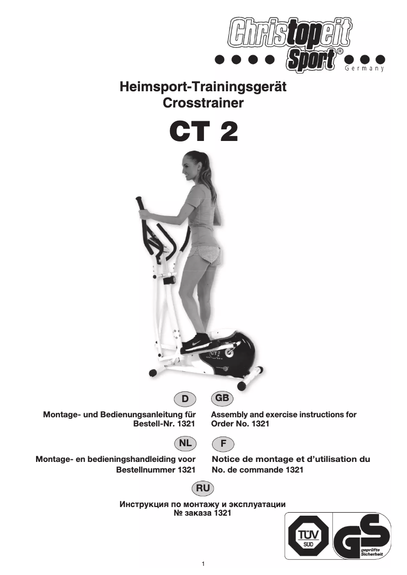 Image de la première page du manuel de l'appareil CT 2