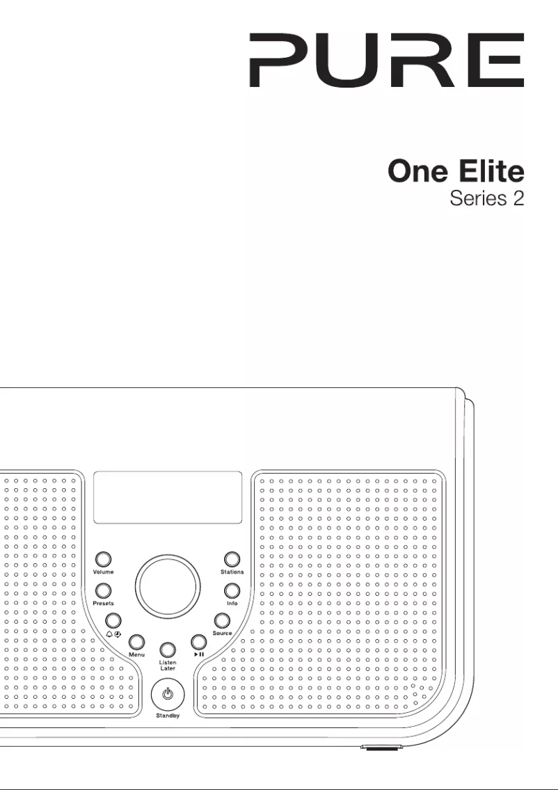 Page n°1 - Manuel utilisateur Pure One Elite series 2