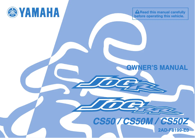 Page 1 de la notice Manuel utilisateur Yamaha CS50M