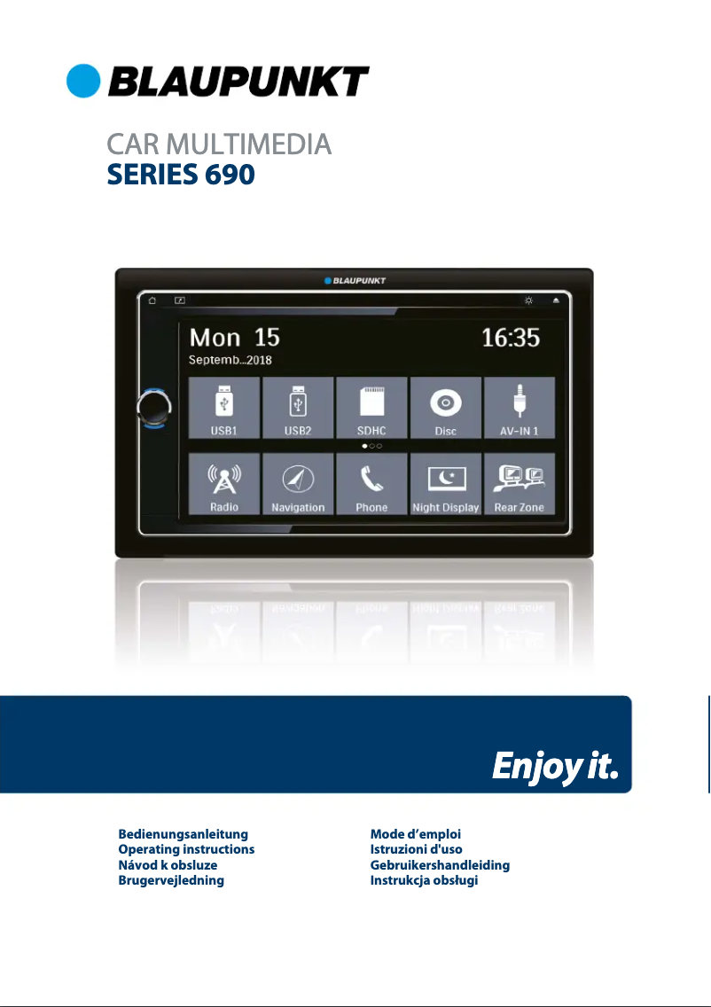 Página 1 del manual Manual de usuario Blaupunkt Las Vegas 690 DAB