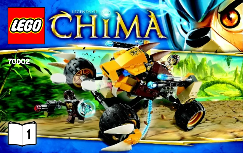 Page 1 de la notice Manuel utilisateur Lego Chima 70002