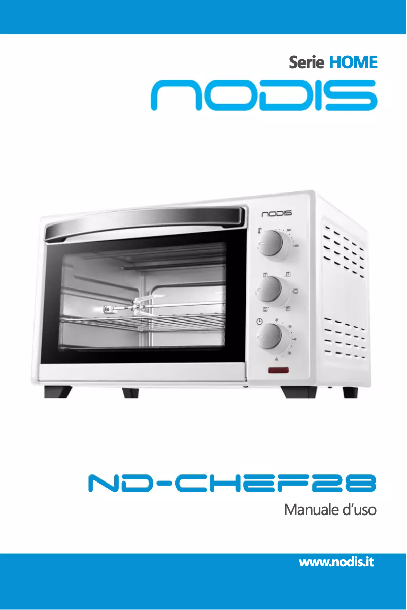 Page 1 de la notice Manuel utilisateur Nodis ND-CHEF 28