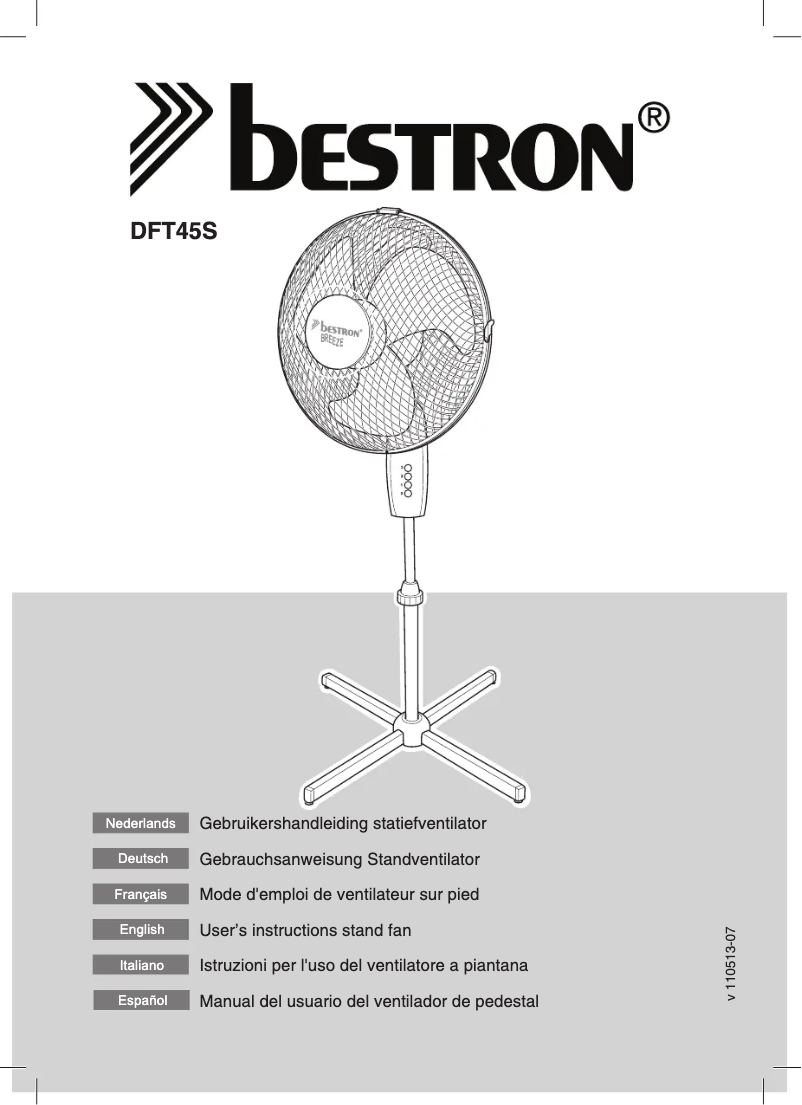 Image de la première page du manuel de l'appareil DFT45SZ