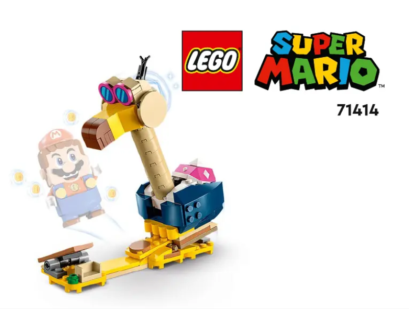 Image de la première page du manuel de l'appareil Super Mario 71414