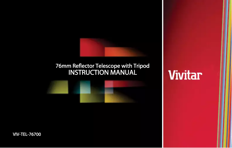 Page 1 de la notice Manuel utilisateur Vivitar TEL-76700
