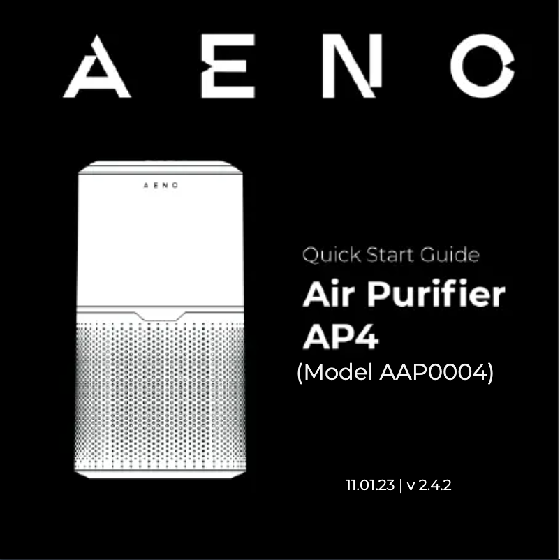 Page 1 de la notice Guide de démarrage rapide AENO AP4