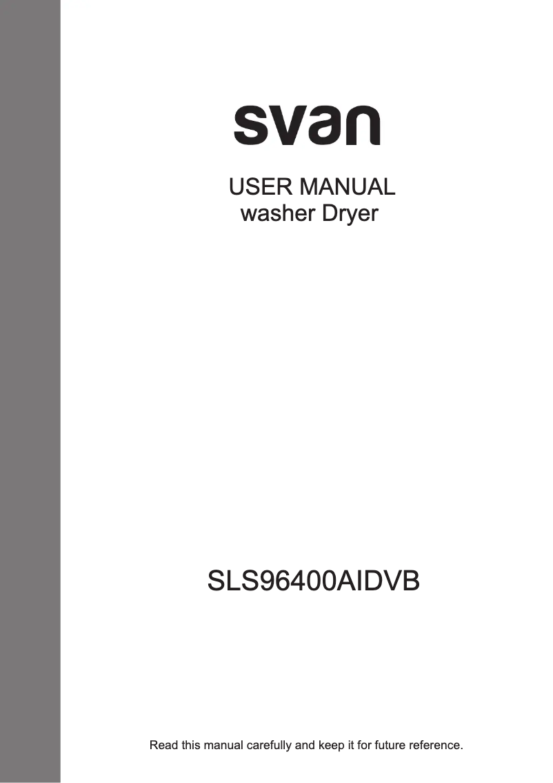 Image de la première page du manuel de l'appareil SLS96400AIDVB