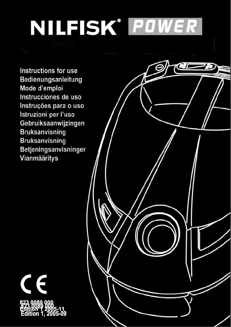 Página 1 del manual Manual de usuario Nilfisk Power