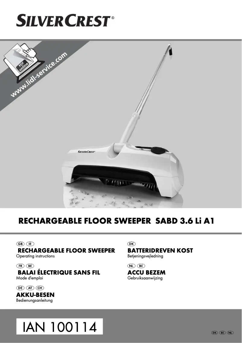 Page n°1 - Manuel utilisateur SilverCrest SABD 3.6 Li A1