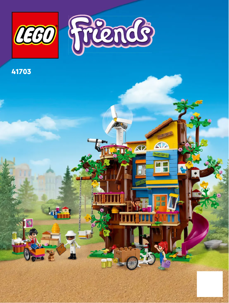 Page 1 de la notice Manuel utilisateur Lego Friends 41703