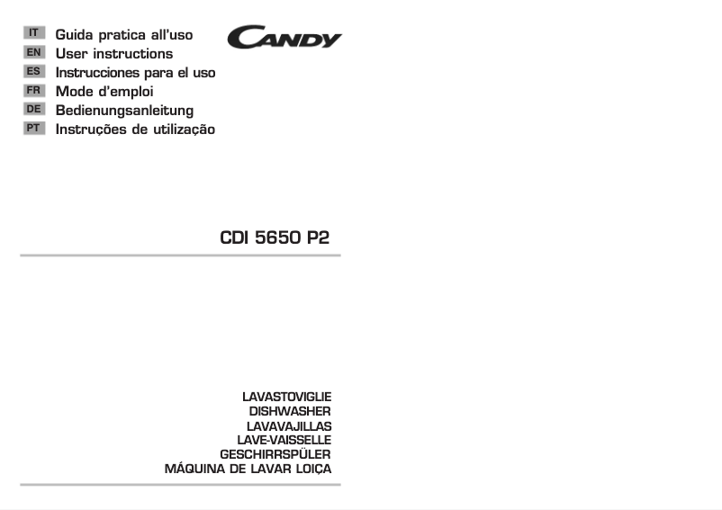 Image de la première page du manuel de l'appareil CDI 5650 P2