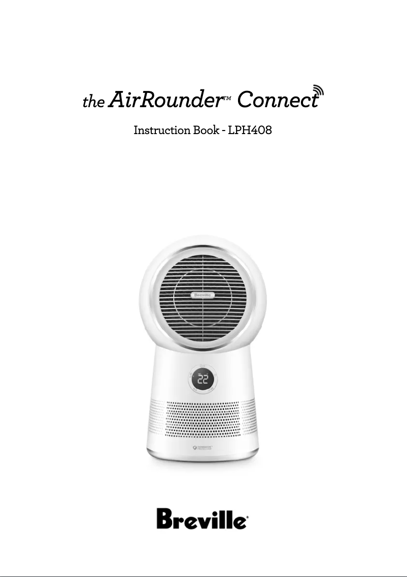 Imagen de la primera página del manual del dispositivo AirRounder Plus Connect LPH708