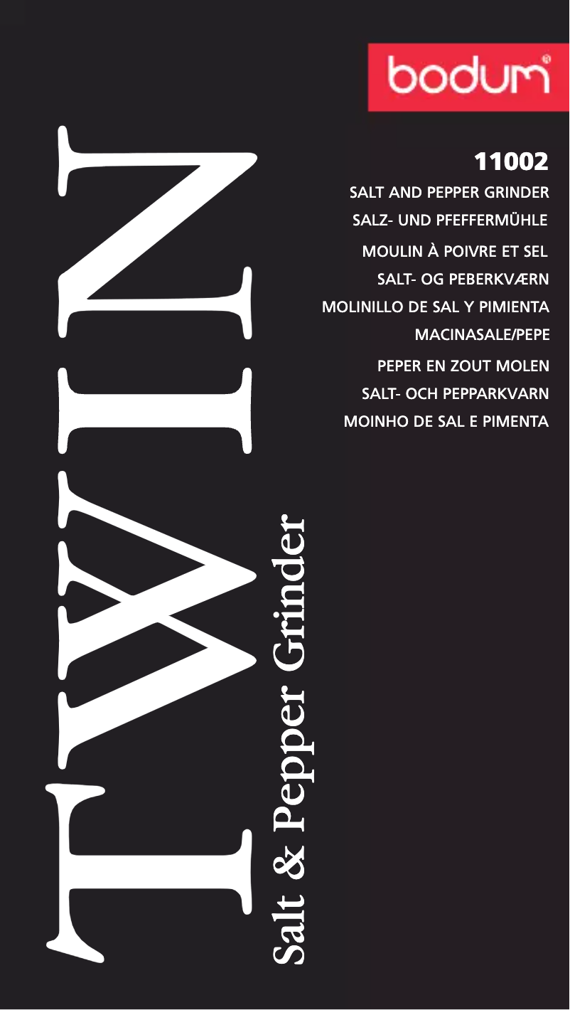 Image de la première page du manuel de l'appareil Twin 11002