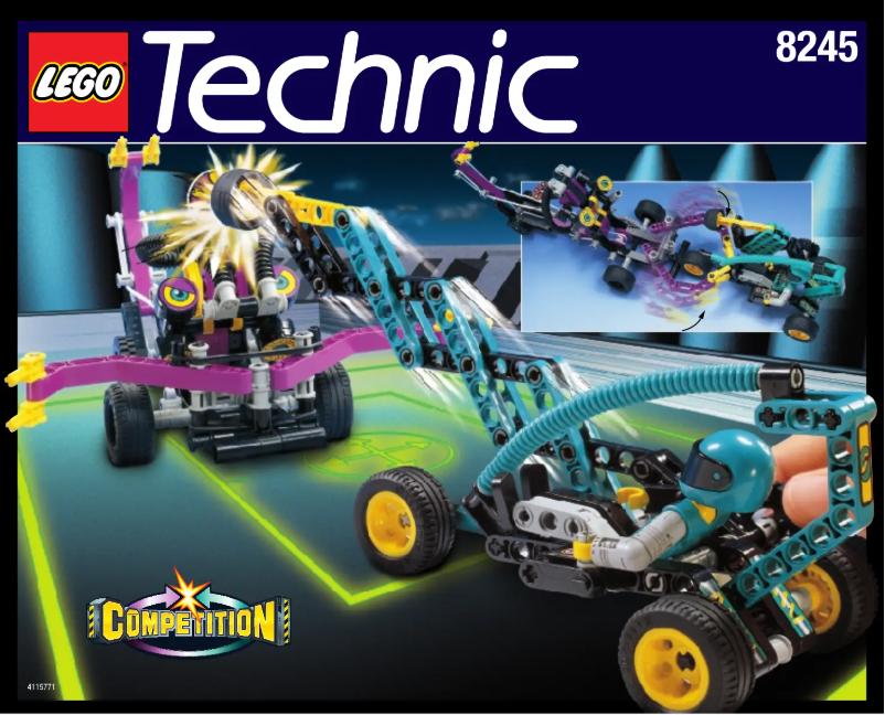 Page n°1 - Manuel utilisateur Lego ROBOT'S REVENGE