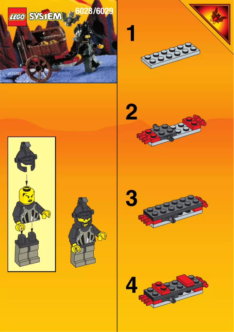 Página 1 del manual Manual de usuario Lego System 6028